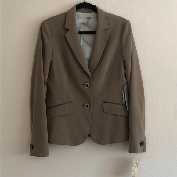 NWT Classiques Entier Brown and Blue Blazer - Picture 2 of 7